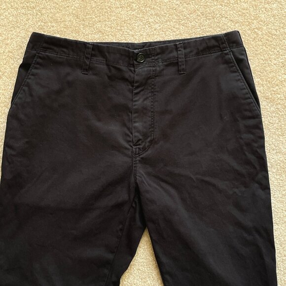 Acne Studios Ayan Satin Chino Pants – Black – Men's Size 26" - Picture 4 of 10